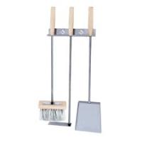 Набор Везувий нерж., 3 предмета (совок, кочерга, щ